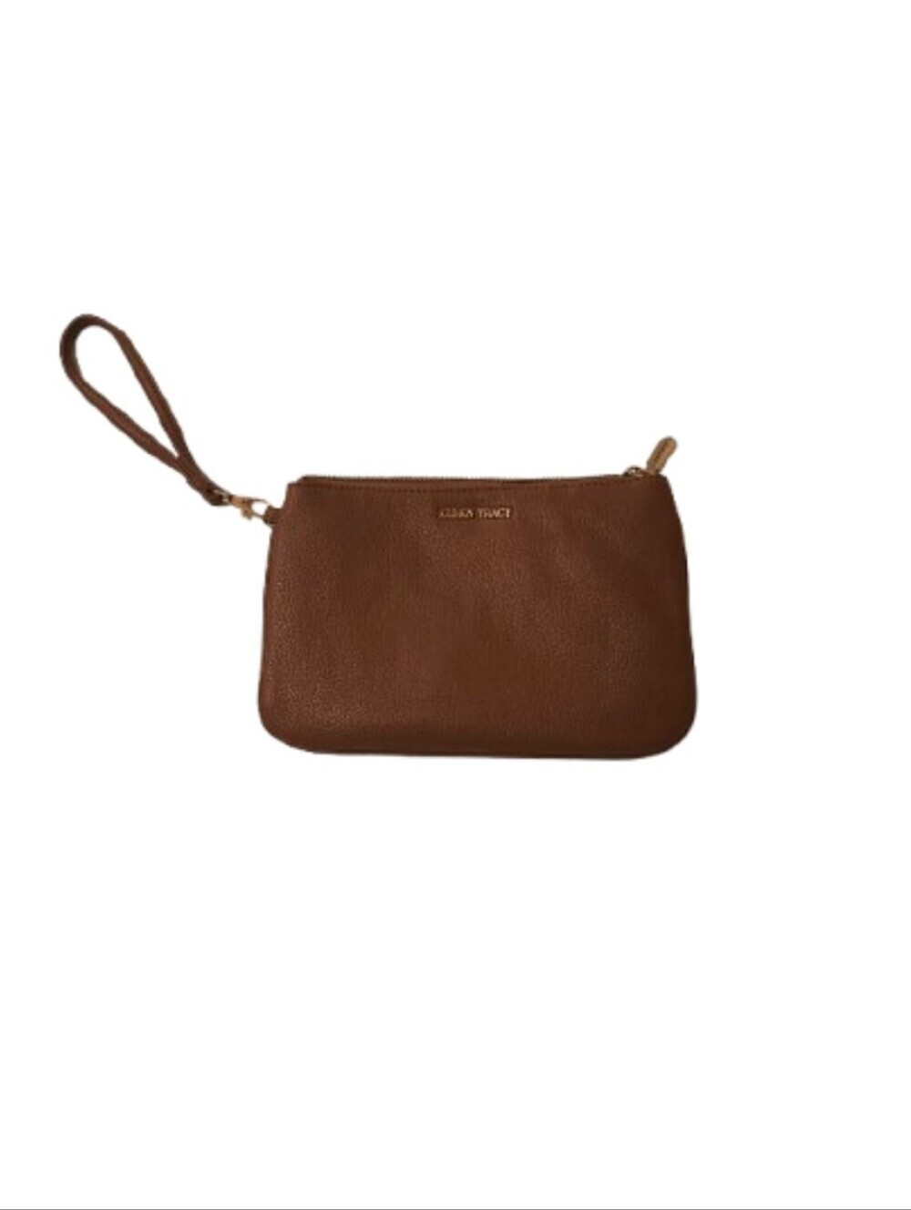 Ellen Tracy Pebble Grain Wristlet Clutch - Picture 1 of 7